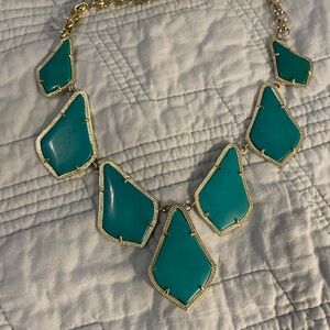 Teal Statement Necklace